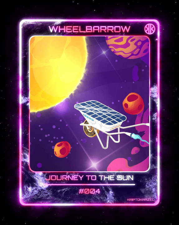 Useless Wheelbarrow Card | #004