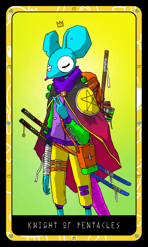 Rosko Sees the Future: Knight of Pentacles - HODL Variant