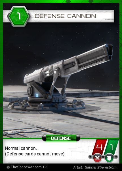 Defense Cannon • Card 27 of 102 (Physical Signed Card + NFT)