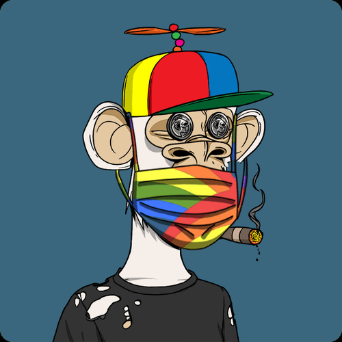 Covid Bored Ape #123