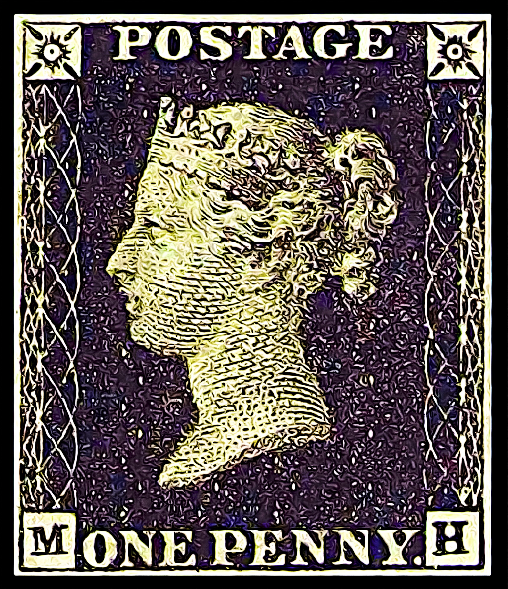 Penny Black United Kingdom 1840
