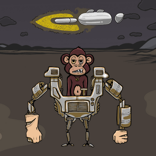 Mecha Monkey #1053