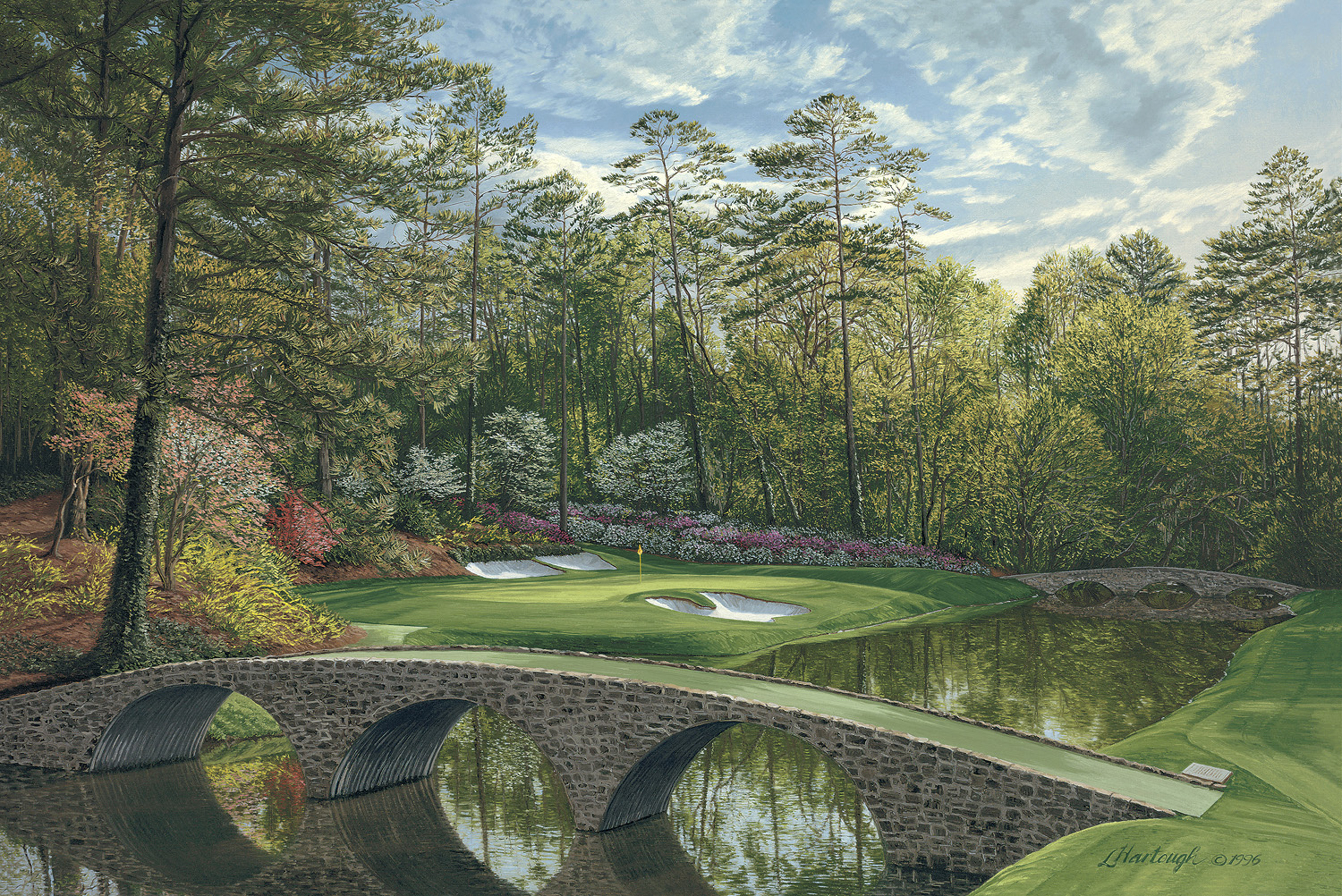 Golf Landscape: Hole #12 Emerald Edition 1/18