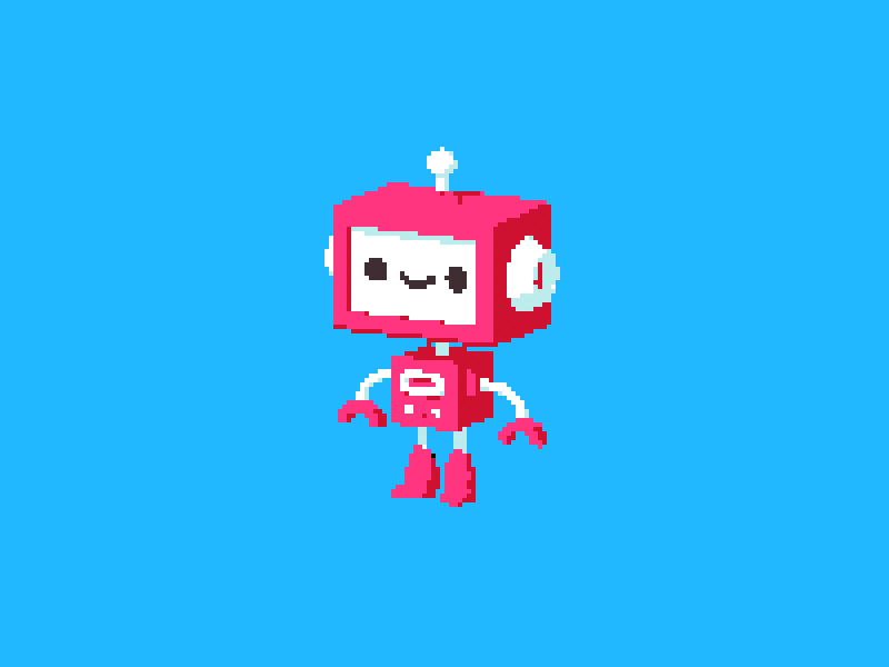 8 Bit Robot #1846