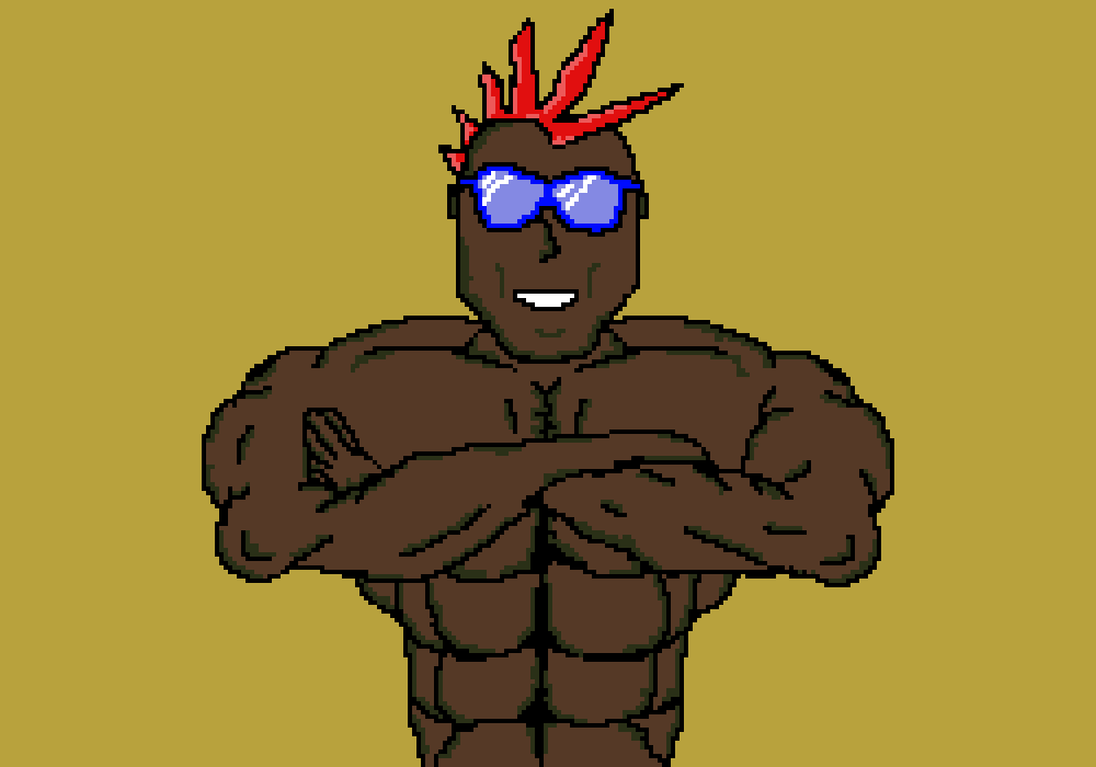 8-Bit Gym Bro #5483 - 8-Bit Gym Bros