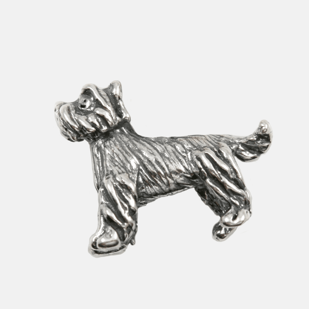 Dog Breed COCKAPOO 3D Solid Sterling Silver