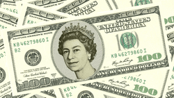 Platinum Jubilee Special - Queen Elizabeth II 100 Dollar Bill #285264630 collection image