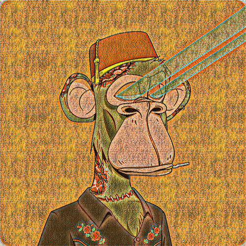 Picasso bored ape 185