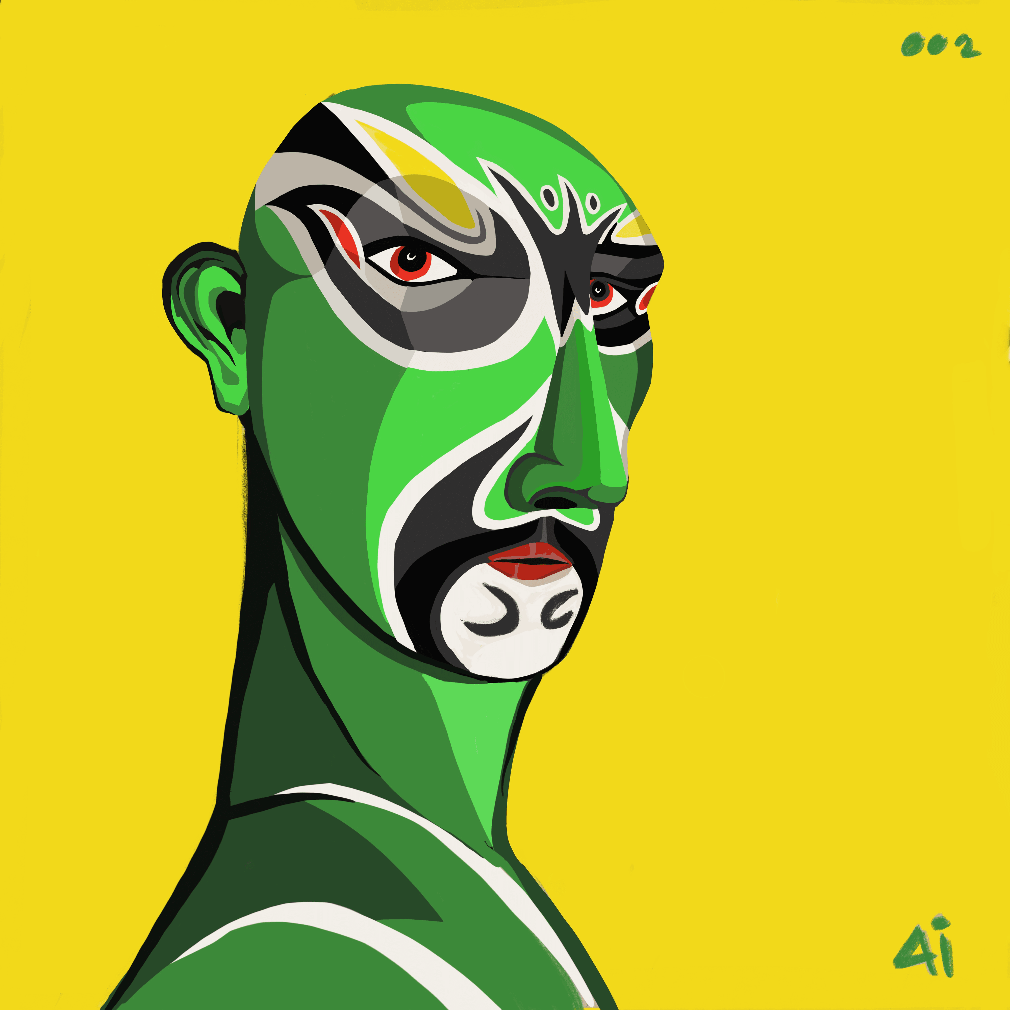Ai Mask #001 Chinese
