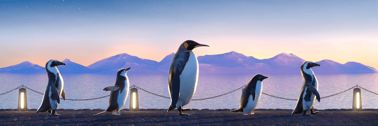 Five Penguins #2119