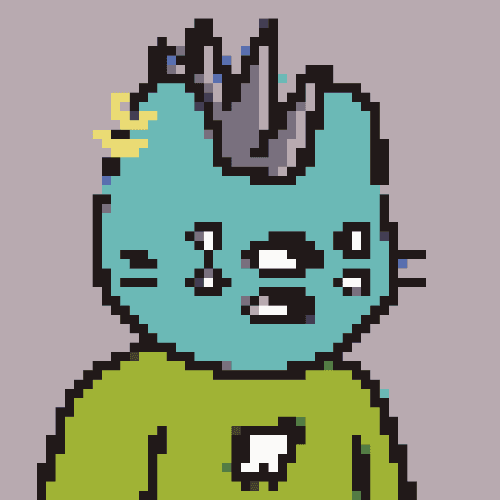 Bored Pixel Cat #2419