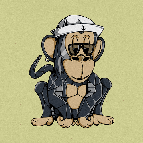 Naxeesi Toon Ape #7075