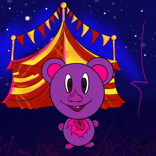 Number 6. Bear in a circus. 