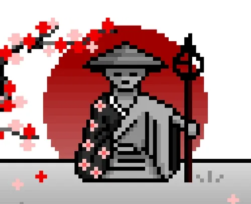 Enlightened Pixel Monks