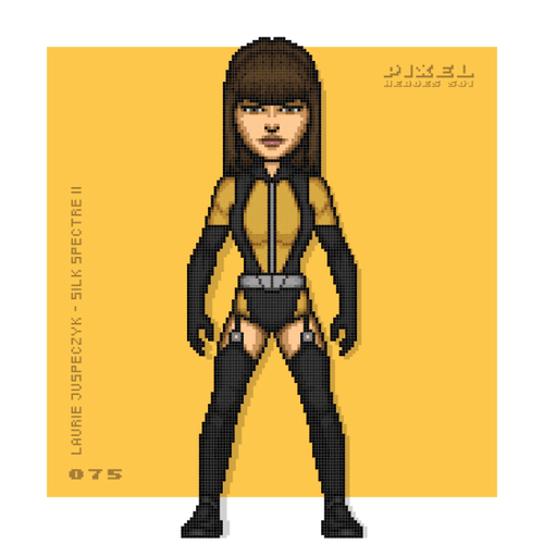 PixelHeroes S01 #075 / Edition 3 of 3 / Silk Spectre II