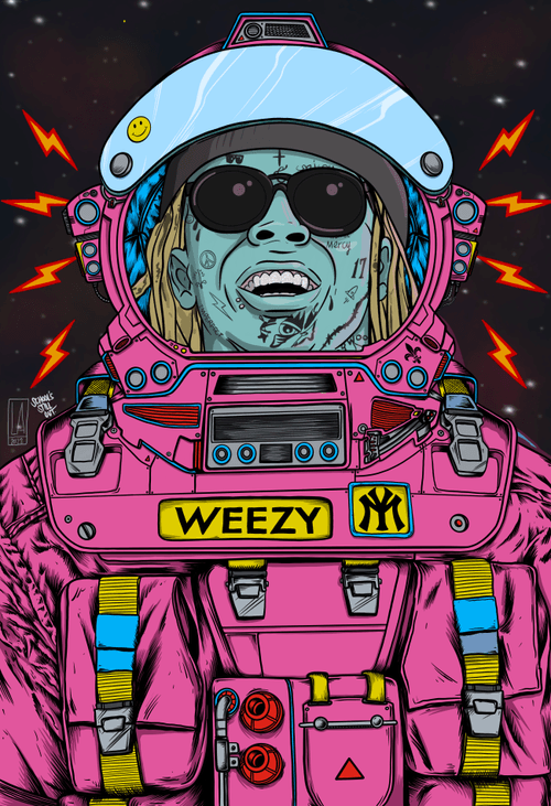 Interstellar Lil Wayne | Lutherarts x Schoolsstillout 2022