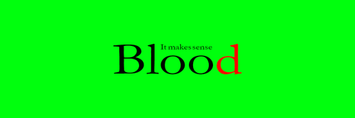 Blood Card