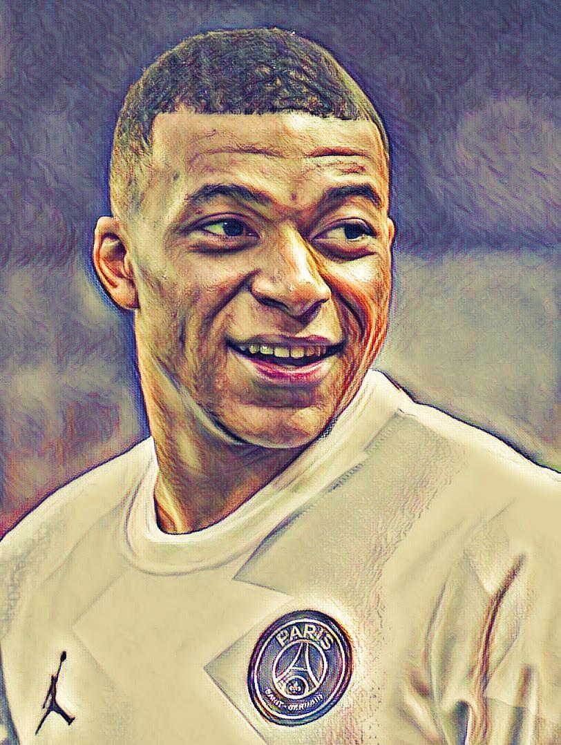 Kylian Mbappe Celeb Art Beautiful Artworks Of Celebrities Footballers Politicians And Famous People In World Opensea