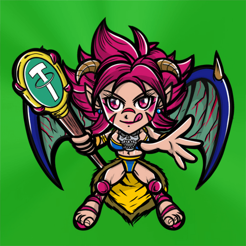 Cryptoman #004 tether
