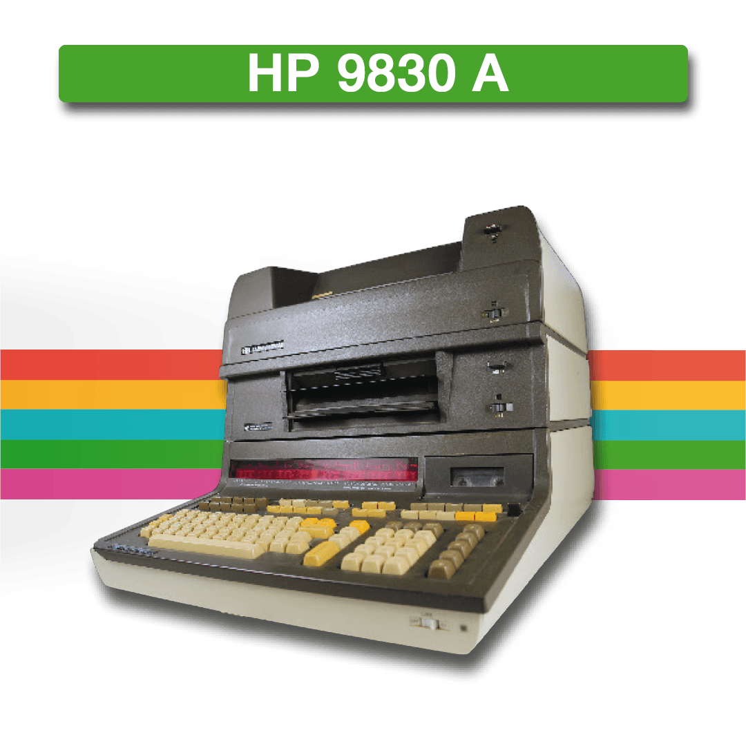 Launched in 1972, the HP 9830a was the first computer to read the programming language BASIC.