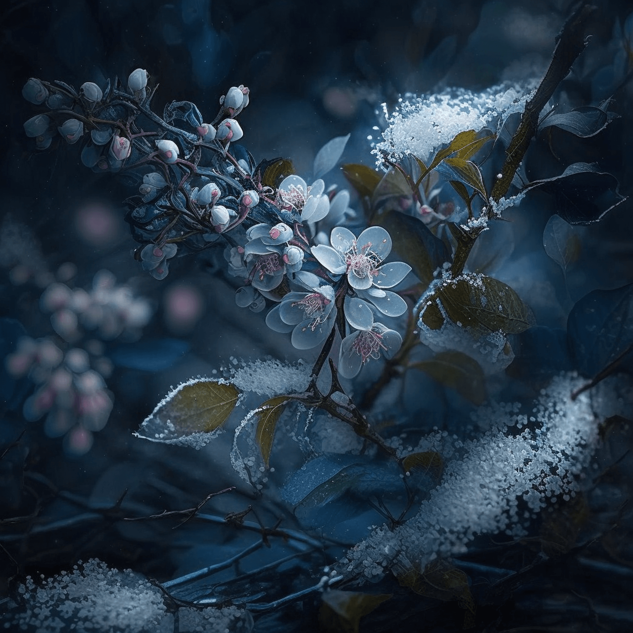 A feeling that winter is coming to an end　～冬が終わる予感～