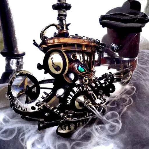 Steampunk Cyborg A Different Perspective collection image
