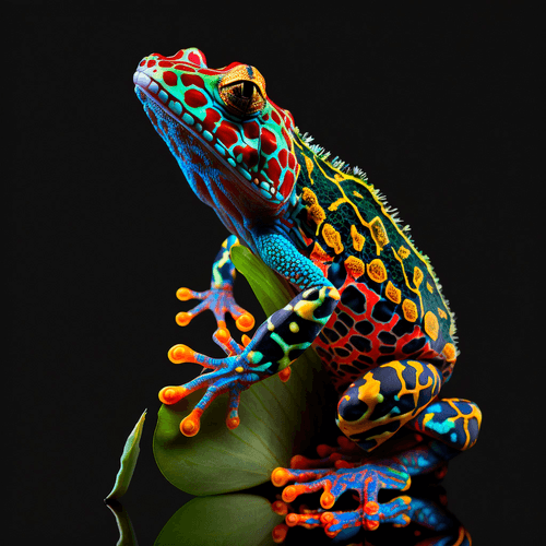 Psychedelic Frog 9