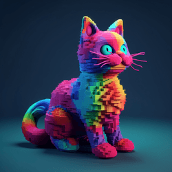 Trippy Kitties AI collection image