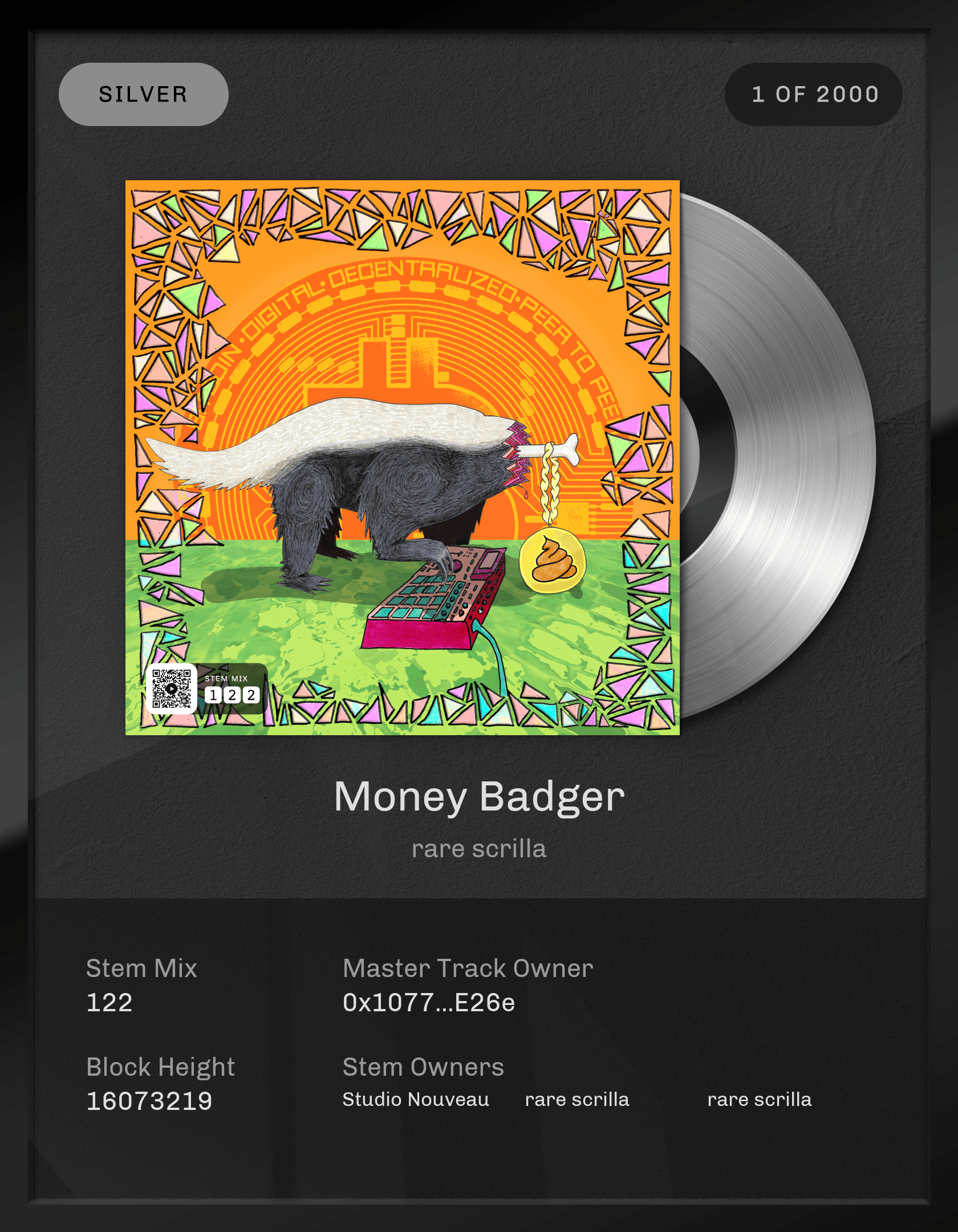 Money ₿adger Silver Edition (Mix: 102)