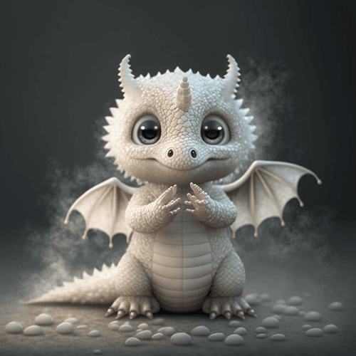 Ghosty Baby Dragon