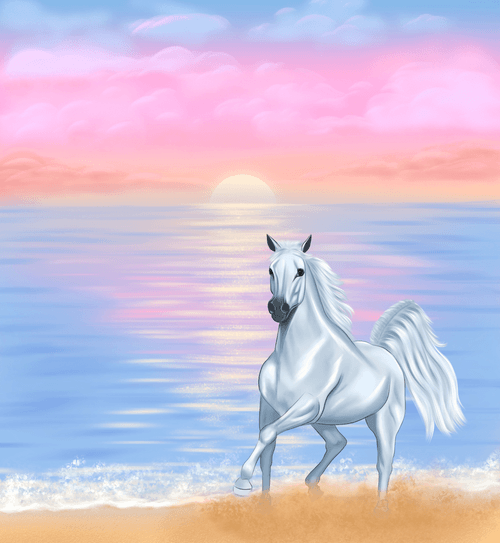 White horse