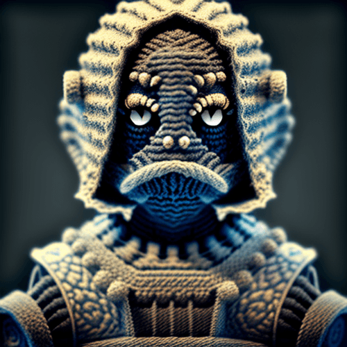 Knitted monsters #17