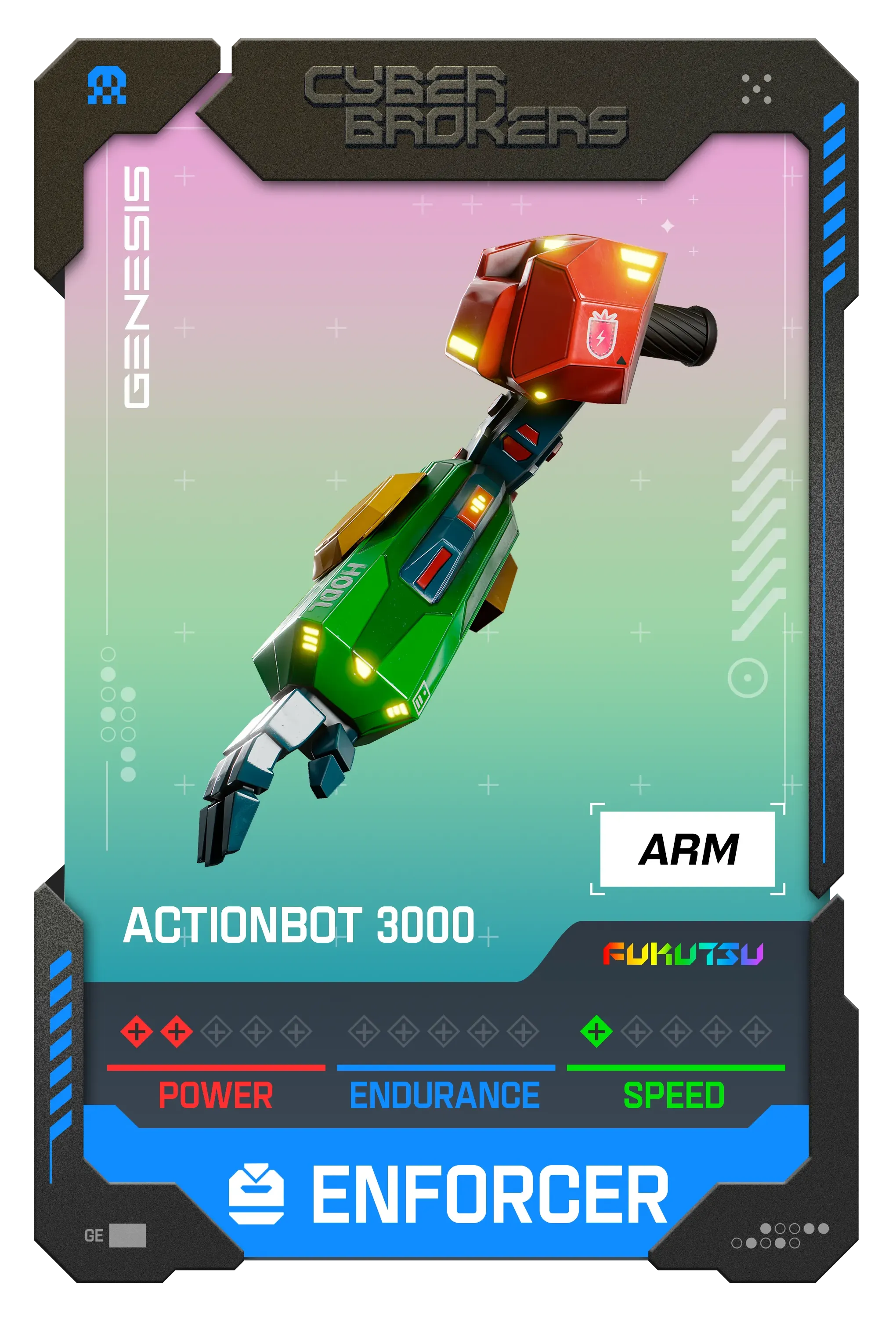 Action Bot 3000 Enforcer Arm