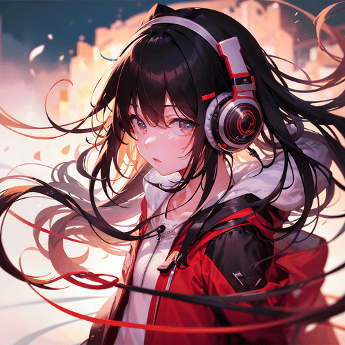 Headphone girl #19