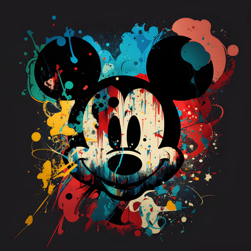 Abstract Mickey Art: Variant 13