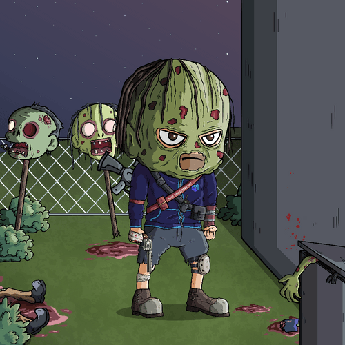 Zombie Hunter #1206