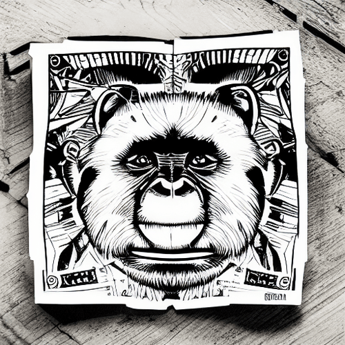 #00337 cozmic monkey