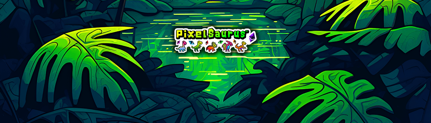 PixelSaurus banner
