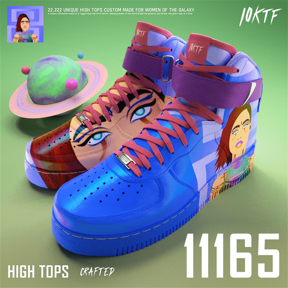 Galaxy High Tops #11165