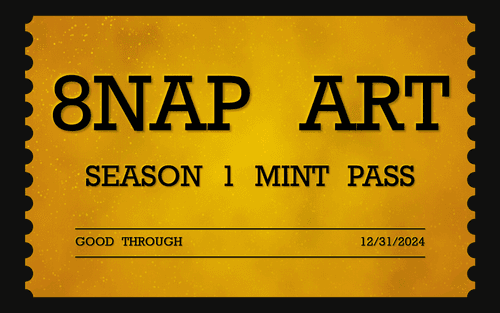 8NAP ART Season One Mint Pass #13