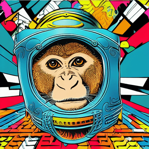 #00027 cozmic monkey