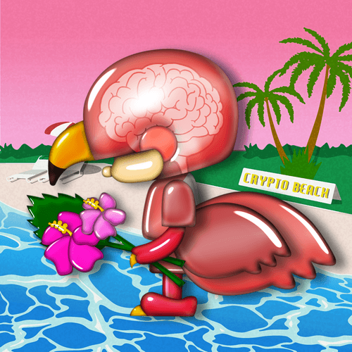 CRYPTO NOU Flamingo #73