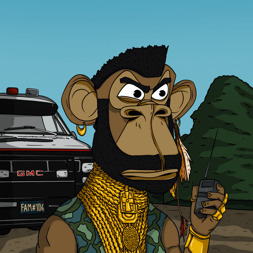 Famous Ape #106 - Mr.T