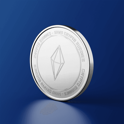 Silver $SHRD Coin By Crypto Buddies