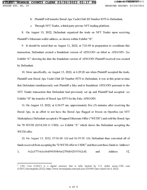 Affirmation - Motion for Order to Show Cause - Page 4