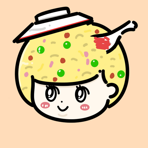 RoundFace 03(Fried rice)