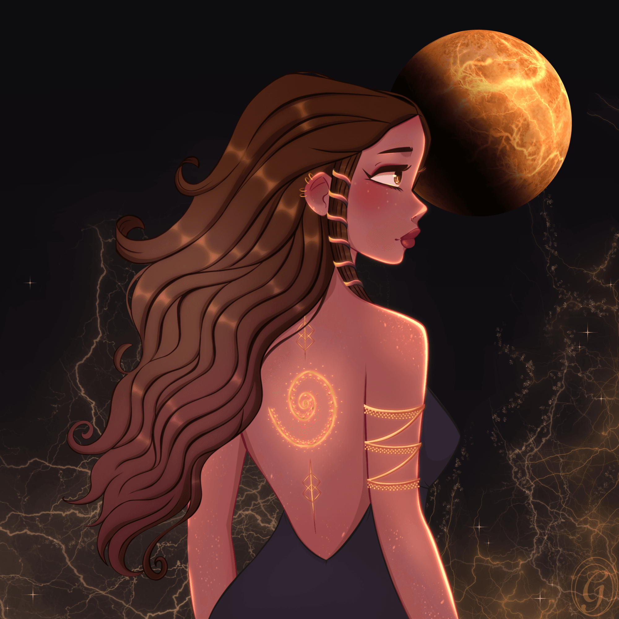 Solar System Woman #61