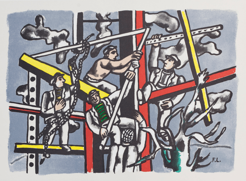 Fernand Léger - Les Constructeurs
