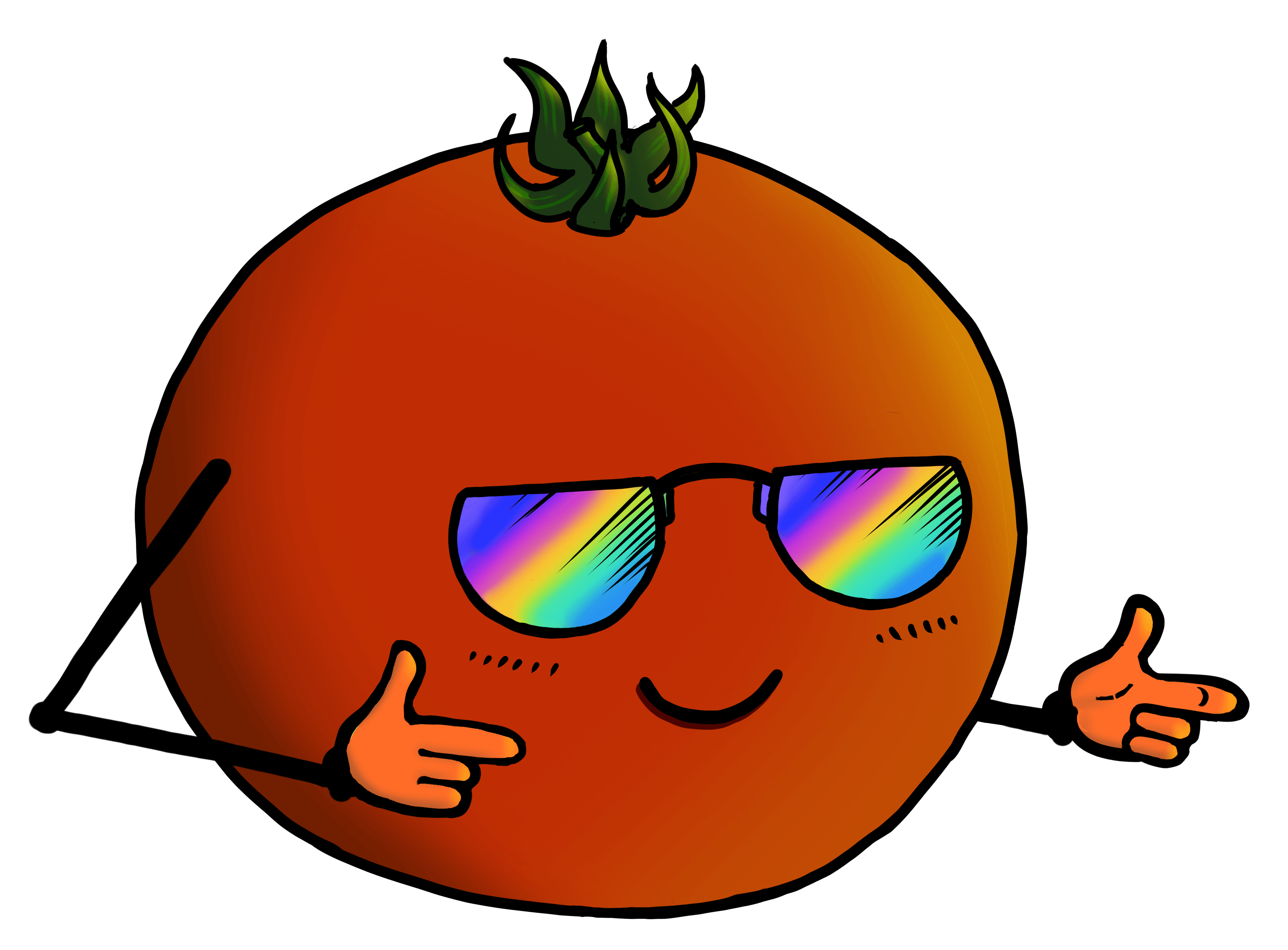 Cool Tomato Dude