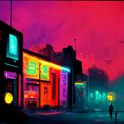 Neon Street #12